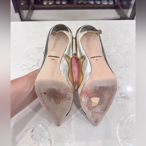 Dolce & Gabbana colorblock pattern D’Orsay pumps 100mm, size 36.5 - Picture 6 of 17